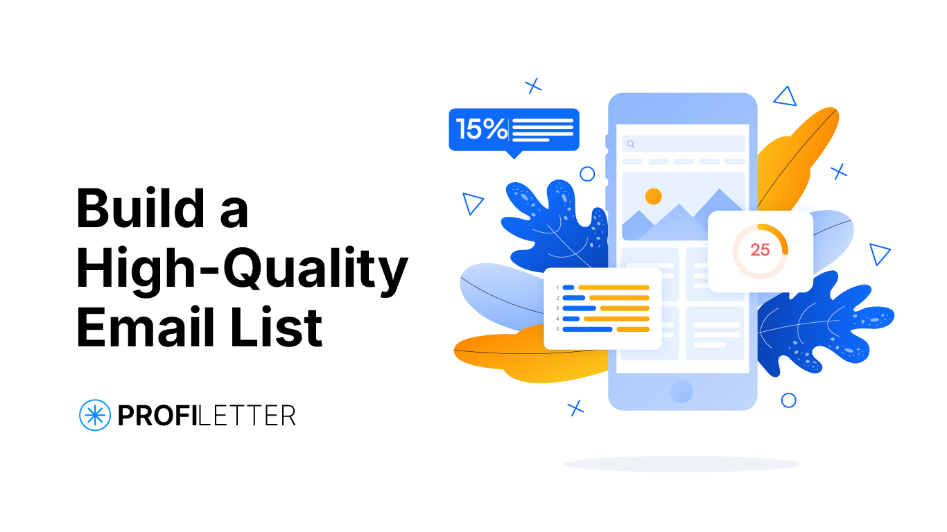 High-quality email list display image