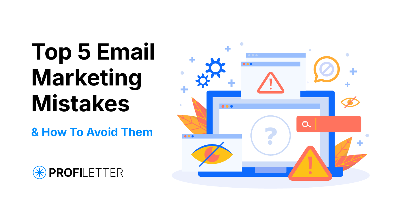 Top 5 marketing mistakes and how to avoid them display image